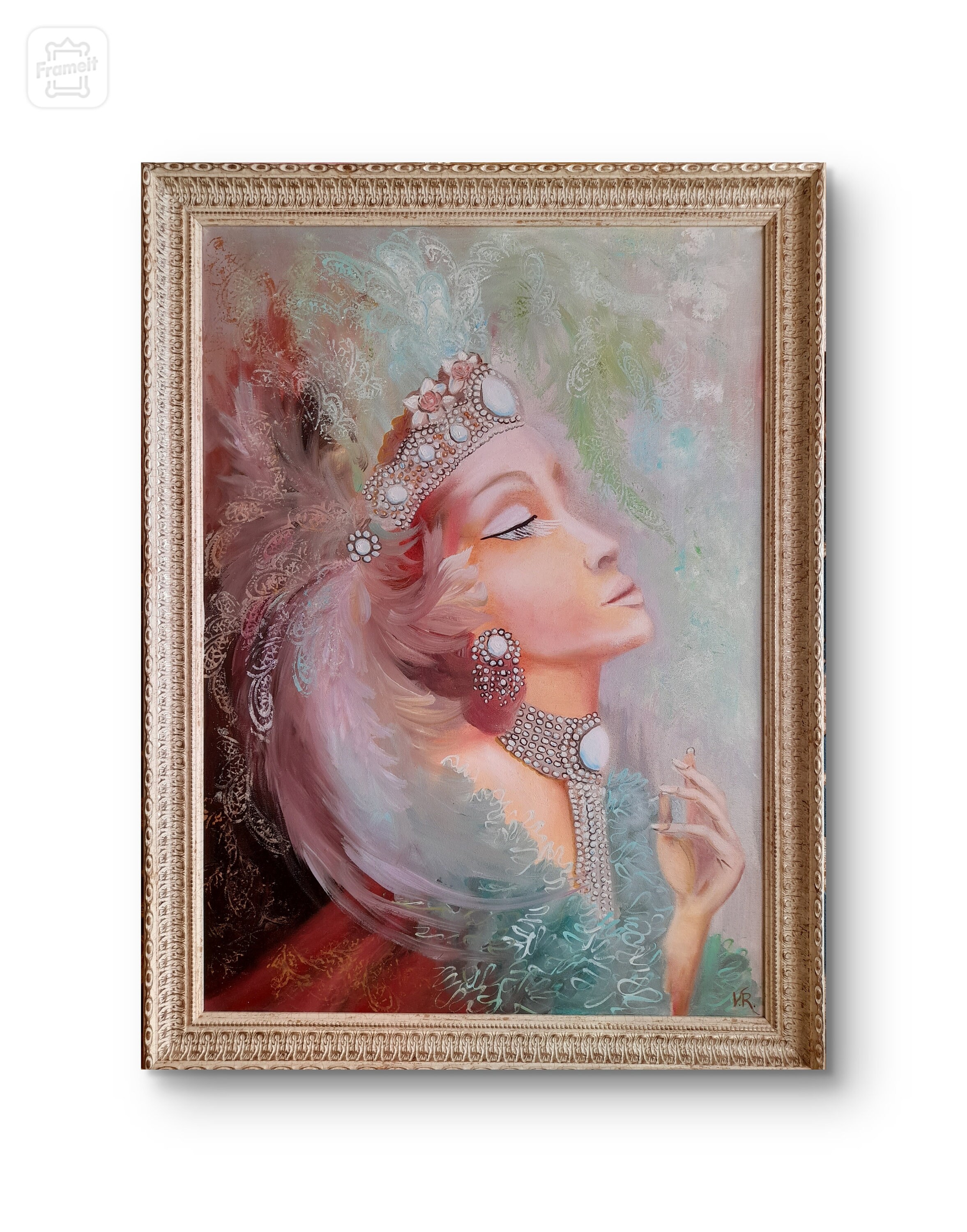 Buy 143 Painted Painting With People,, Woman It is the Whole