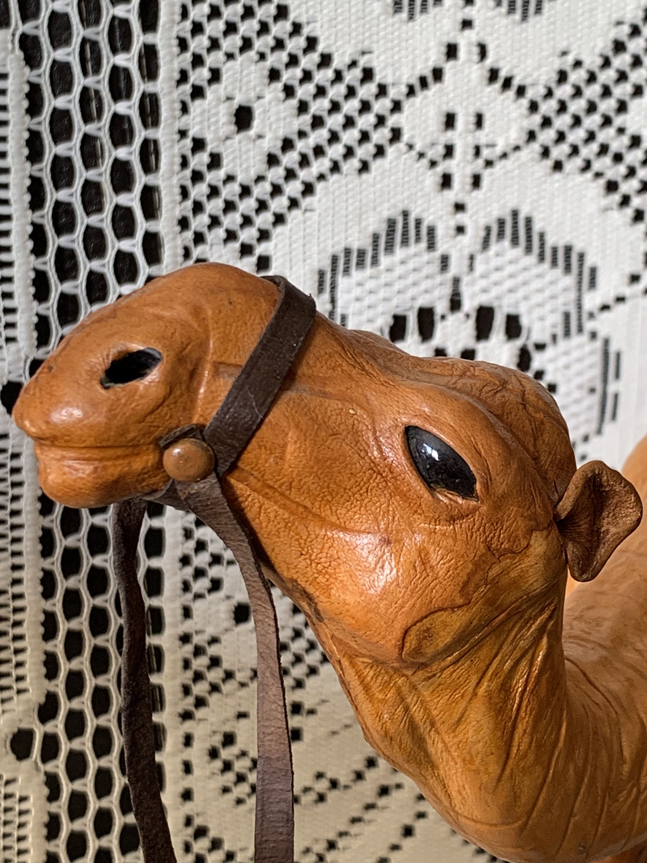 Ein Vintage Leder Kamel / Dromedary | Etsy