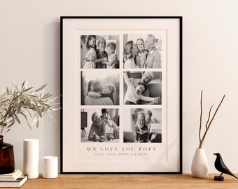 Personalised Photo Print, Gift for Mum, Keepsake Gift, Photo Collage Gift, Gifts for Her, Mummy Gift, Gift for Mother Mum Mummy Grandma Nan