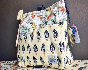 SpinningHold - Cubo de magnesio para búlder - The Song of Savannah - Crema/Naranja