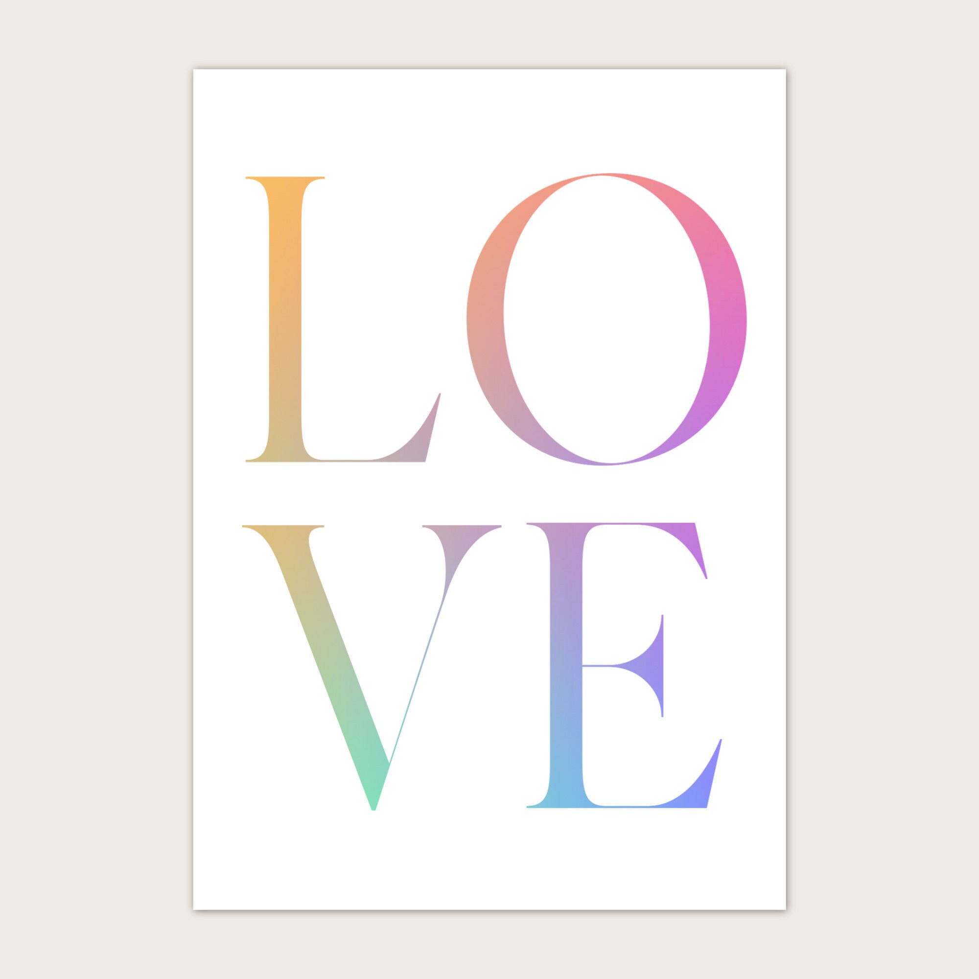 Love Print Wall Art Home Prints Prints Wall Art Art Etsy