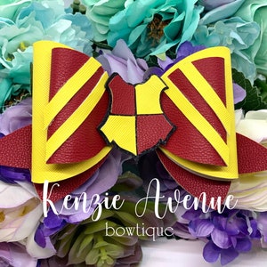 Wizard House Hair Bow - Digital Download SVG/PDF Template