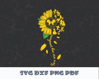 Free Free 259 Mickey Mouse Sunflower Svg SVG PNG EPS DXF File