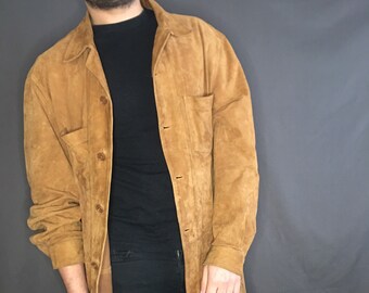 Chemise Daim Pour Homme Etsy