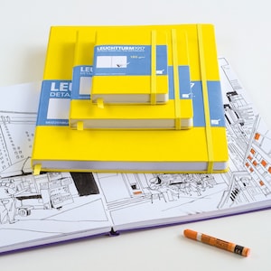 CARNETS DE CROQUIS, 150 (4 formats en 6 couleurs) - Leuchtturm1917