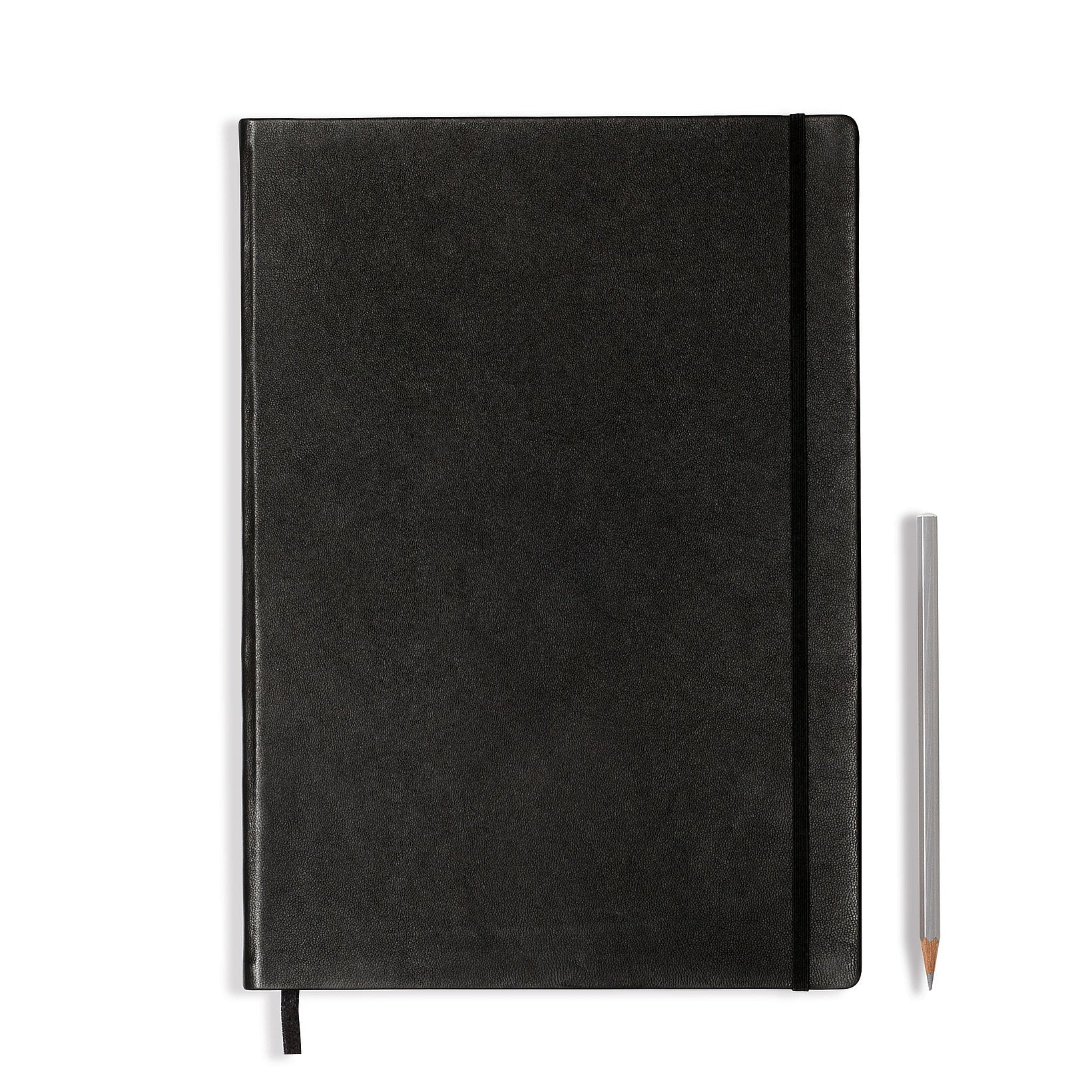 Black Genuine Leather Notebook Different Formats & Page Etsy UK