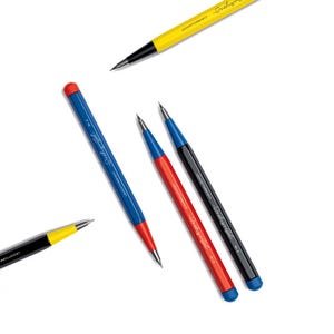 Drehgriffel, stylo à bille Twist fabriqué à partir de fraisé avec précision, d'aluminium et de laiton - Edition Bauhaus