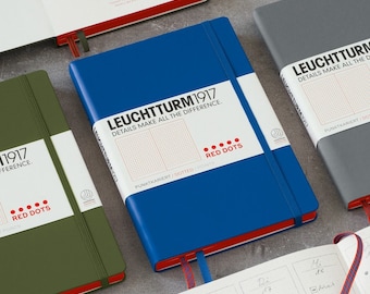 Hardcover, Medium A5, Dotted -  Red Dots Edition - Leuchtturm1917