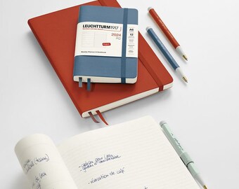 FRENCH Weekly Planner & Notebook 2024, Softcover, 2 sizes available - Leuchtturm1917