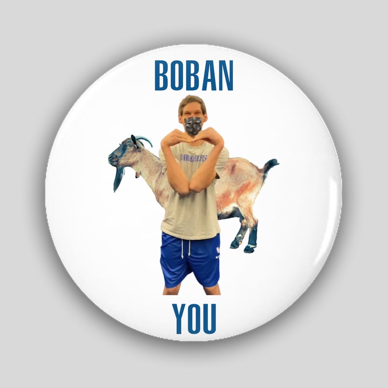 Boban Loves You Button
