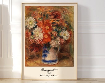春の花 オーギュスト・ルノワール 絵画 Amazon.co.jp: ピエール＝オーギュスト・ルノワール 春のブーケ
