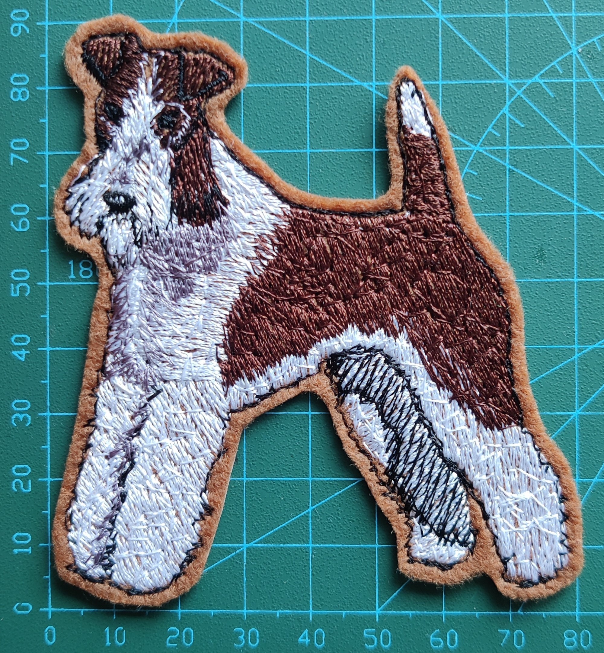 Various Embroidered Dog Patches Etsy UK