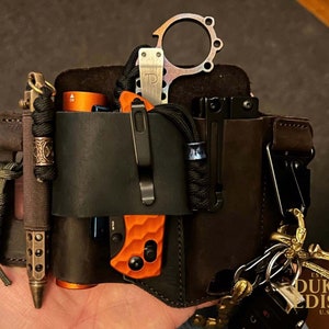 EDC Multitool Sheath Gift for Him, Belt Pouch Tool Belt