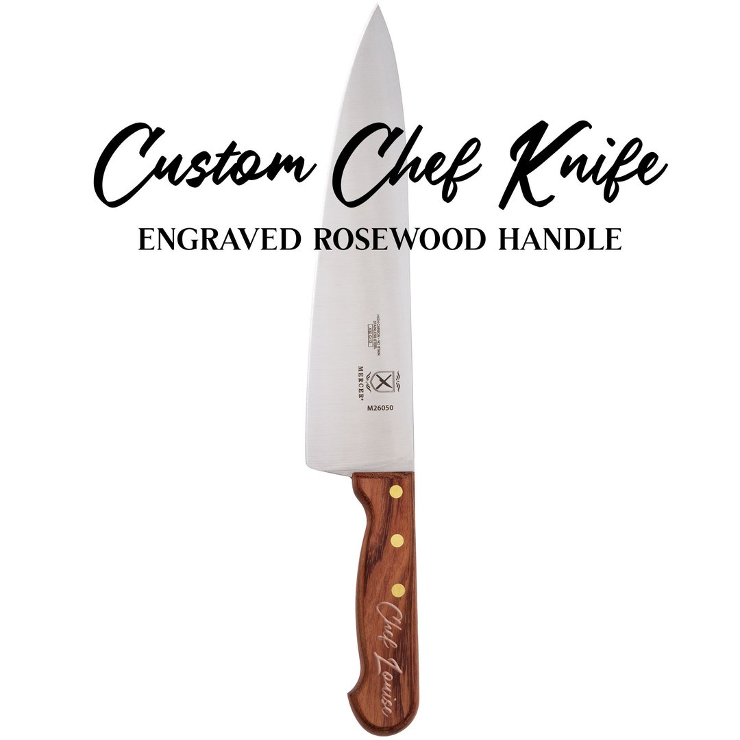 Custom Engraved Chef Knife Etsy