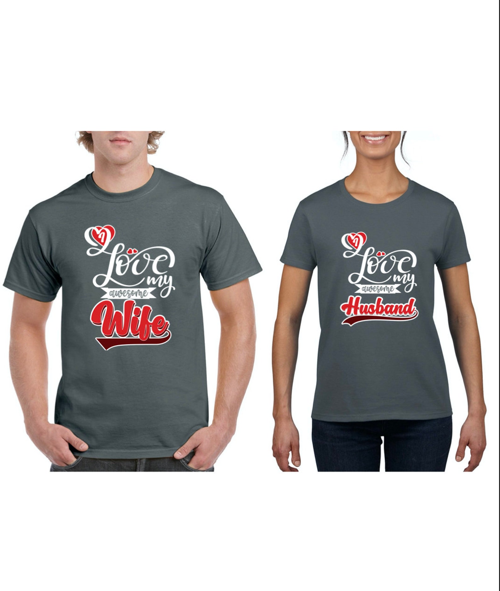 Awesome Spouse COUPLE SHIRT Christian Clothing Christian Etsy