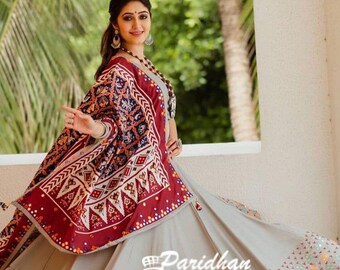 simple ghagra for wedding