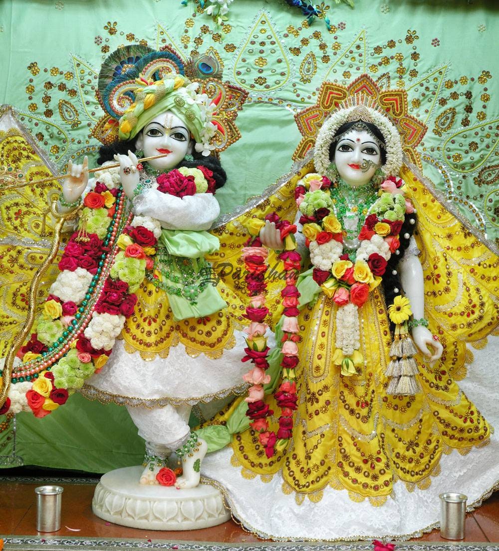 Radha Krishna Hare Krishna with Radha Statue Marble Radha 