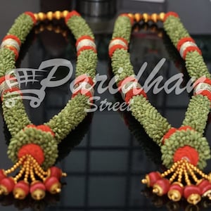South Indian Wedding Garland-Cardamom Garland-Natural Green Cardamom Garland For Wedding-Elaichi/Cardamom Malai-Idol Garland-Statue Garland