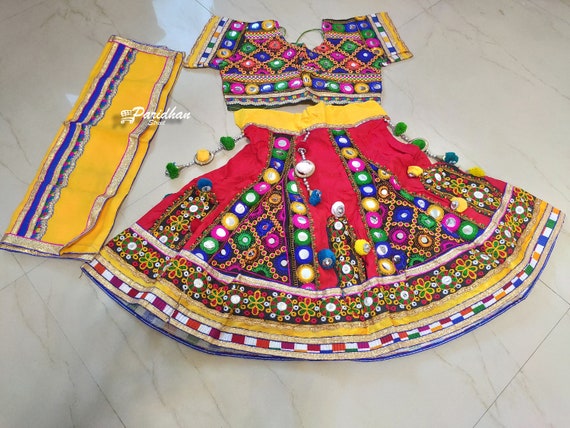Gujrati lehenga hotsell for baby girl