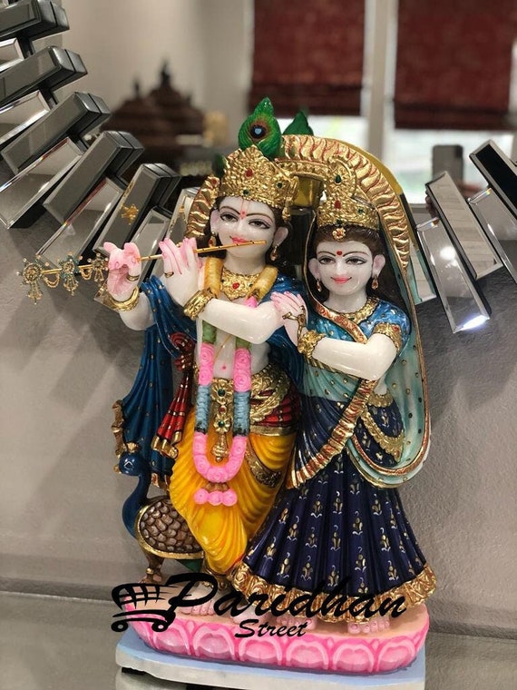 Radha krishna murti image deals