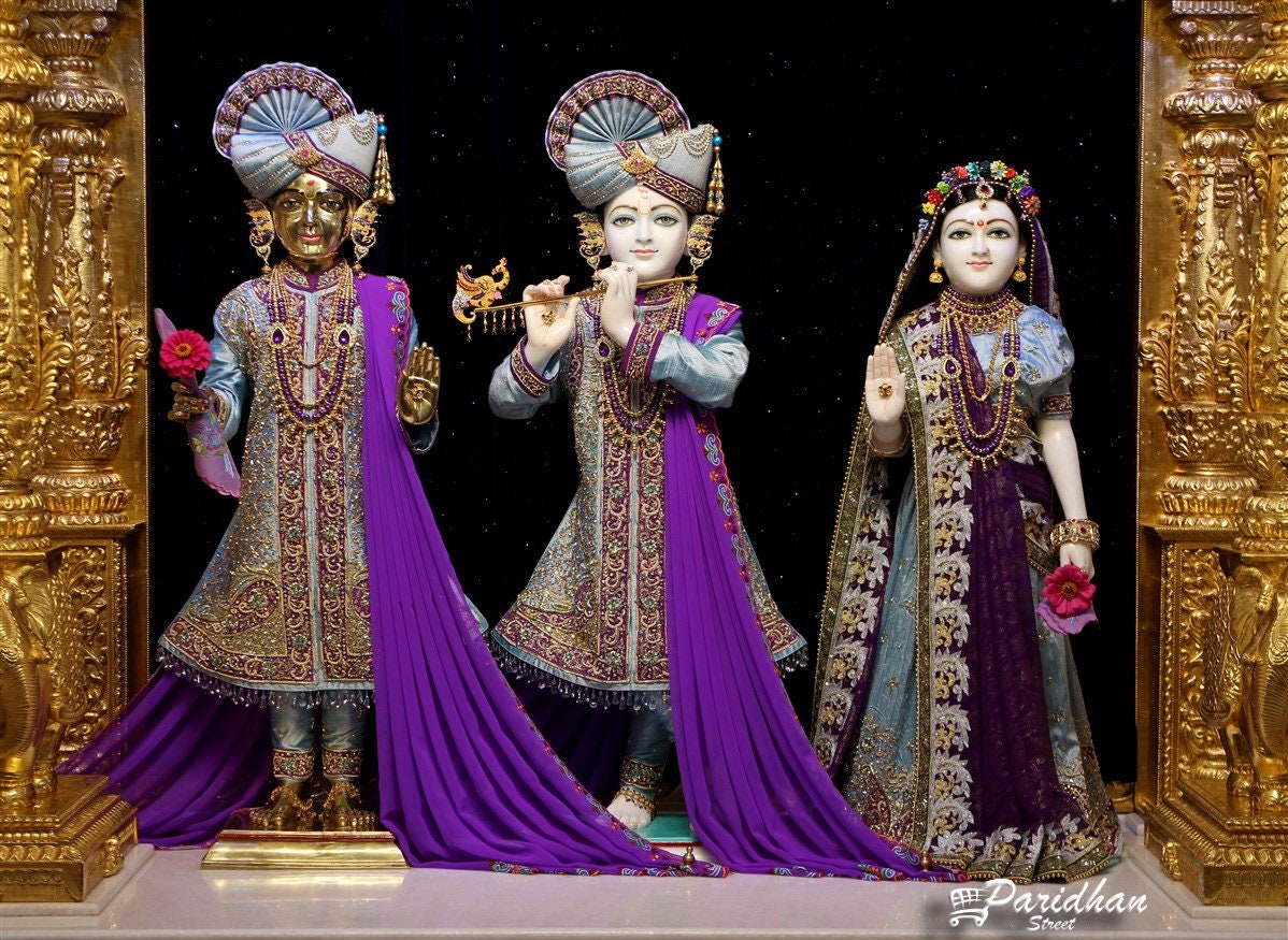 Buy Large Handmade Clothing for ISKCON Radha Krishna Deities-vagha ...