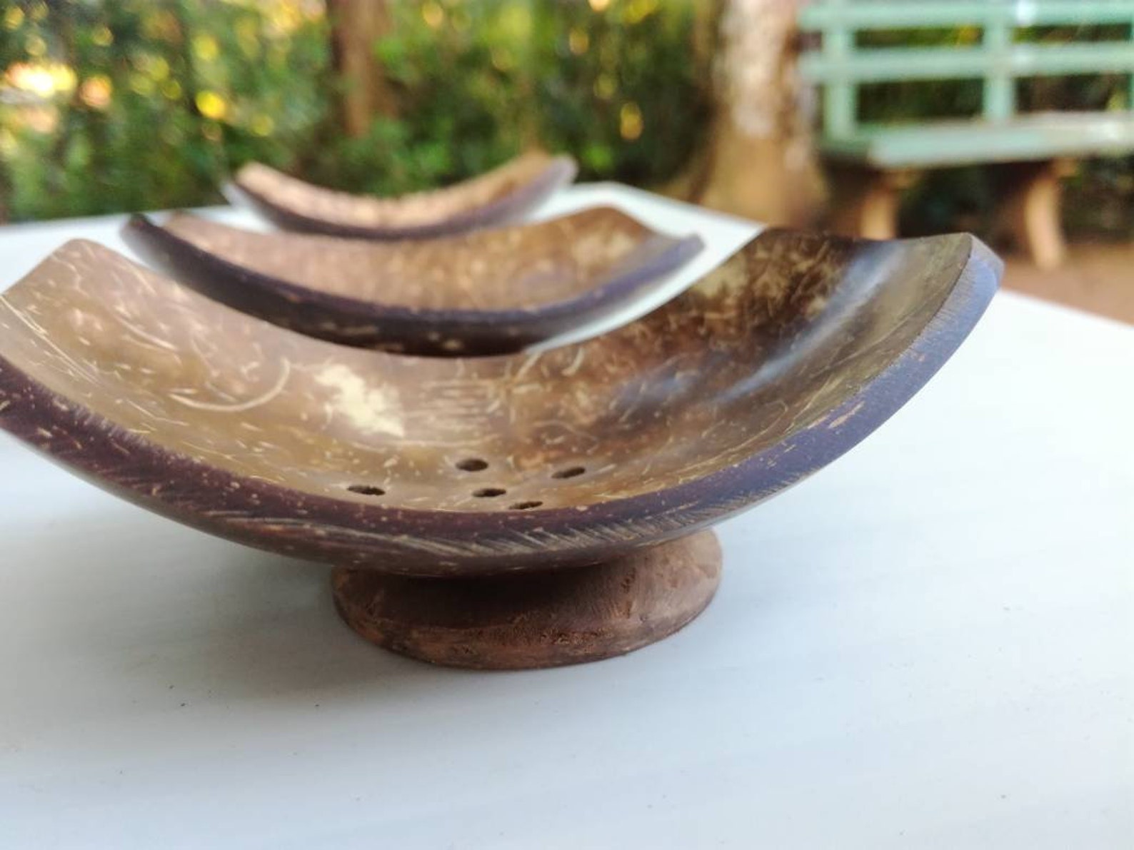 Coconut Soap Dish Natural Eco Friendly Soap Dish Etsy