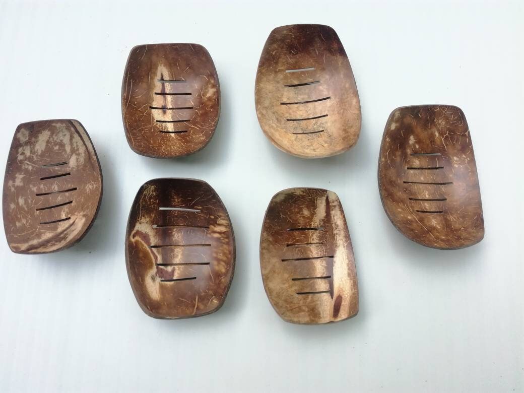 Coconut Soap Dish Natural Eco Friendly Soap Dish Coconut Etsy