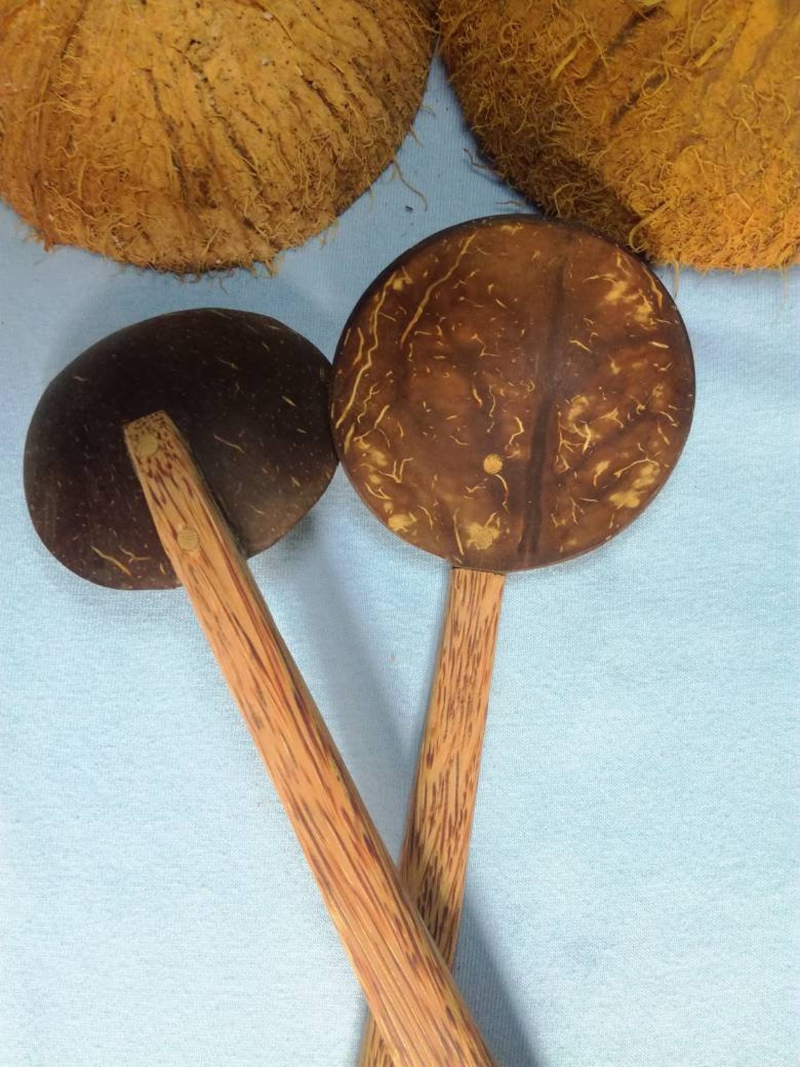 Coconut Shell Spoon Wooden Cooking Spoon Serving Utensils Etsy