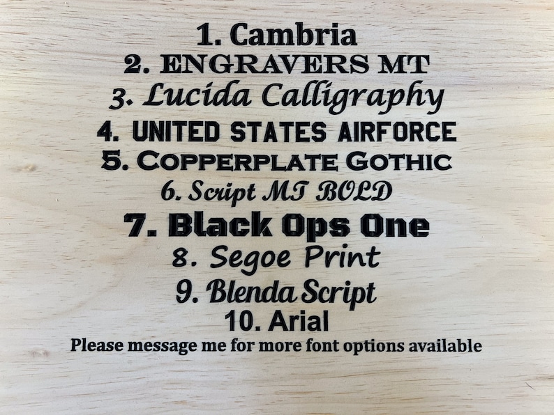 Personalized Engraving Add-on - Etsy