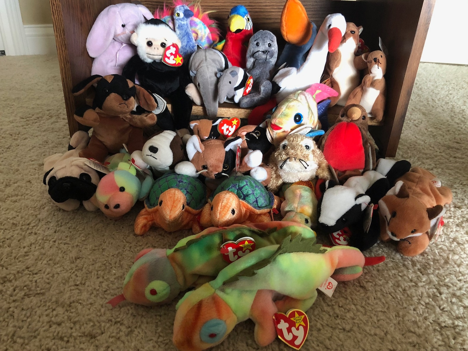 SALE Adorable Beanie Babies With Tags List 2 Buy 1 Get 1 FREE - Etsy
