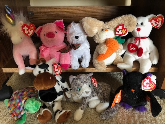 List of sales beanie babies