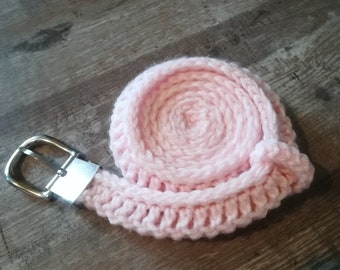 Ceinture Rose Poudre Etsy