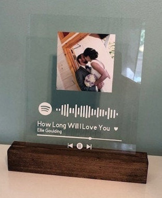 Spotify Song Display Stand Etsy