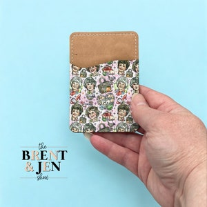 Cartera para teléfono móvil sin costuras Golden Girls, cartera para teléfono, regalo para mujer