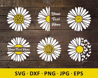 Download Daisy Monogram Etsy