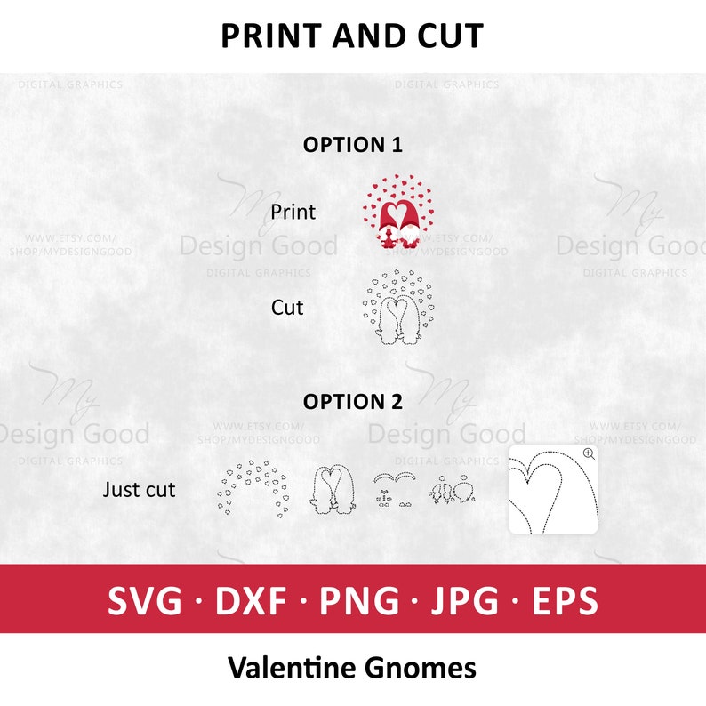 Valentine Gnomes Svg. Valentine's Day Svg. Heart Gnomes Svg. Love Svg ...
