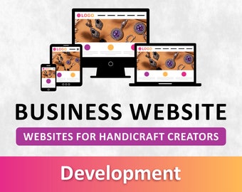 Business Website & More for Handicraft Creators. For your project or business to order. Custom Website Design, Hosting, Domain, Site Builder