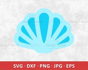 Seashells svg, Sea shells svg, shells svg file, Beautiful shells, blue & skyblue Seashell, Sea animals svg SVG, .eps, PNG. Silhouette, EPS