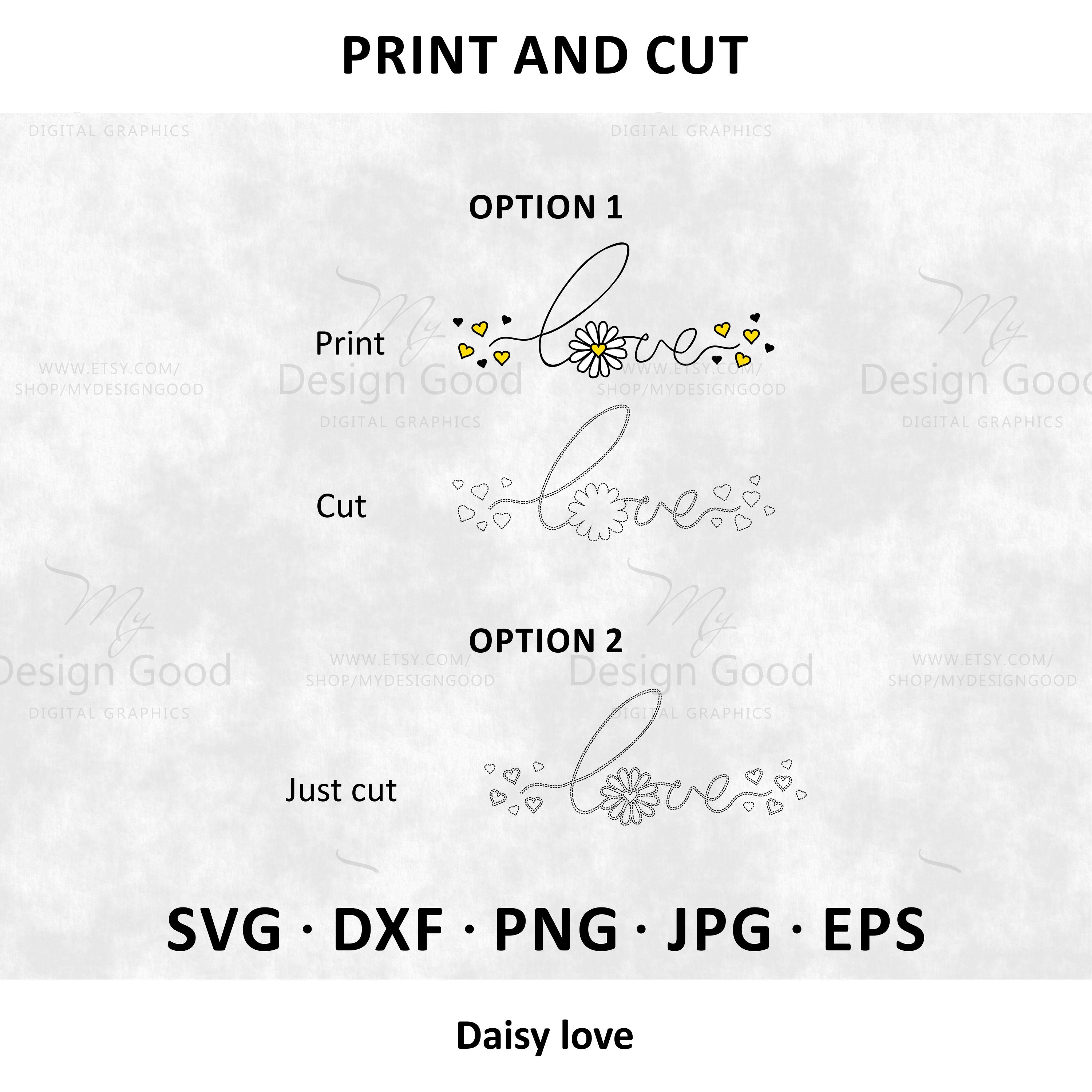 Daisy Heart SVG Daisy Love Svg Valentine's Day Clipart Etsy Denmark