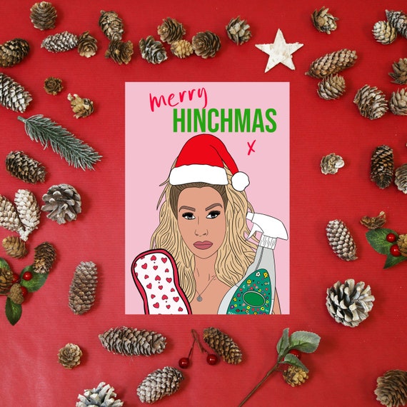 MRS HINCH CHRISTMAS card Merry Hinchmas hinch army Etsy