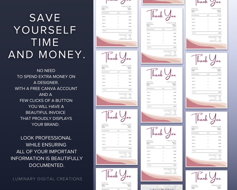 invoice-template-printable-invoice-coaching-invoice-canva-etsy-canada