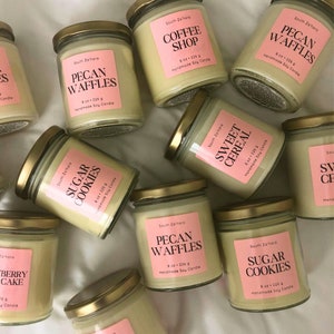 Dessert Scented Soy Candles