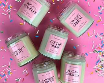 Dessert Scented Soy Candles