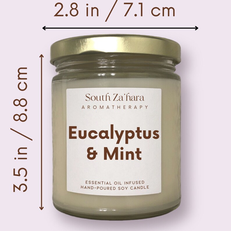 Stress Relieving Aromatherapy Candle Gift Set South Zahara Etsy