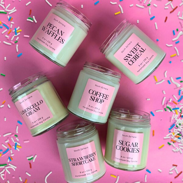 Scented Soy Candles