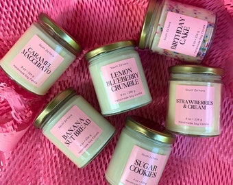 Dessert Scented Soy Candles