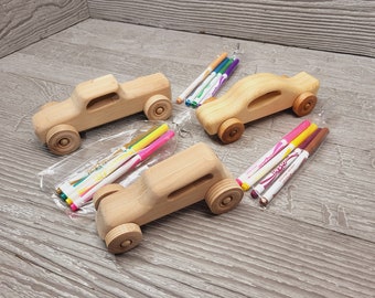 Wooden Toy Cars & Trucks