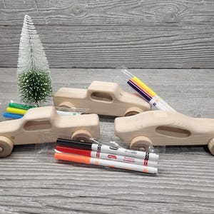 Wooden Toy Cars & Trucks