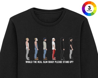 Eminem Slim Shady Detorit Rapper Hip Hop Sweatshirt