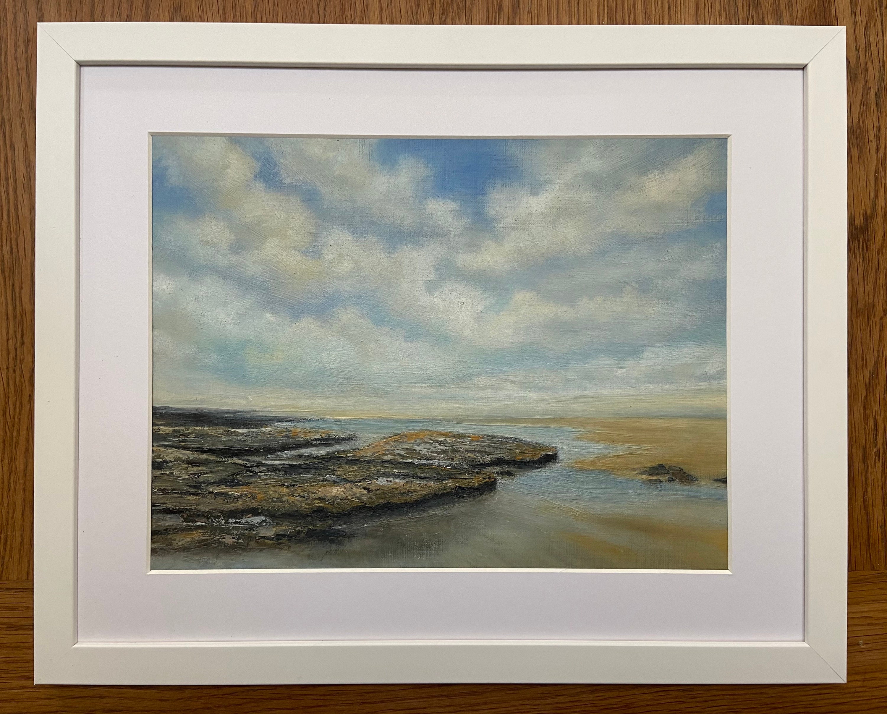 Original oil painting Tides Out Exmouth Etsy.de